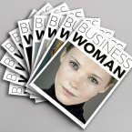 Grafický design časopisu Business Woman