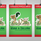 Plakát Kvak a Žbluňk