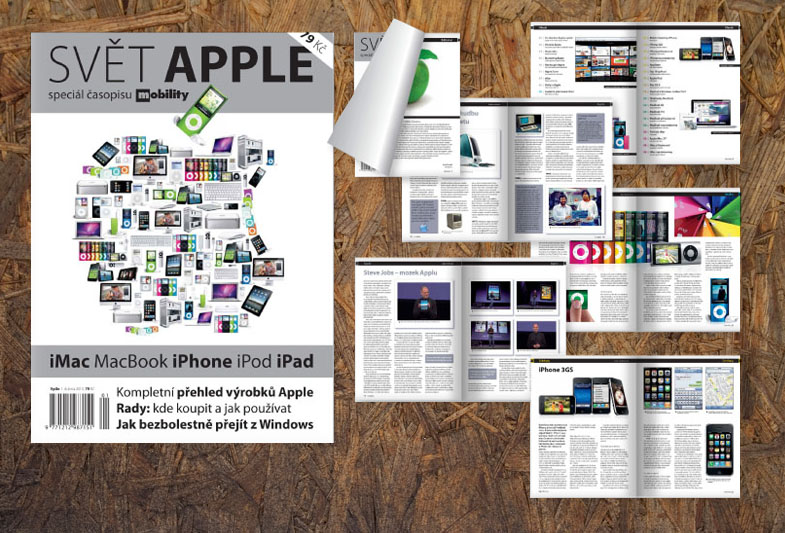 Design časopisu Svět Apple